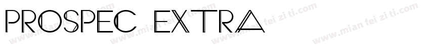 Prospec Extra字体转换